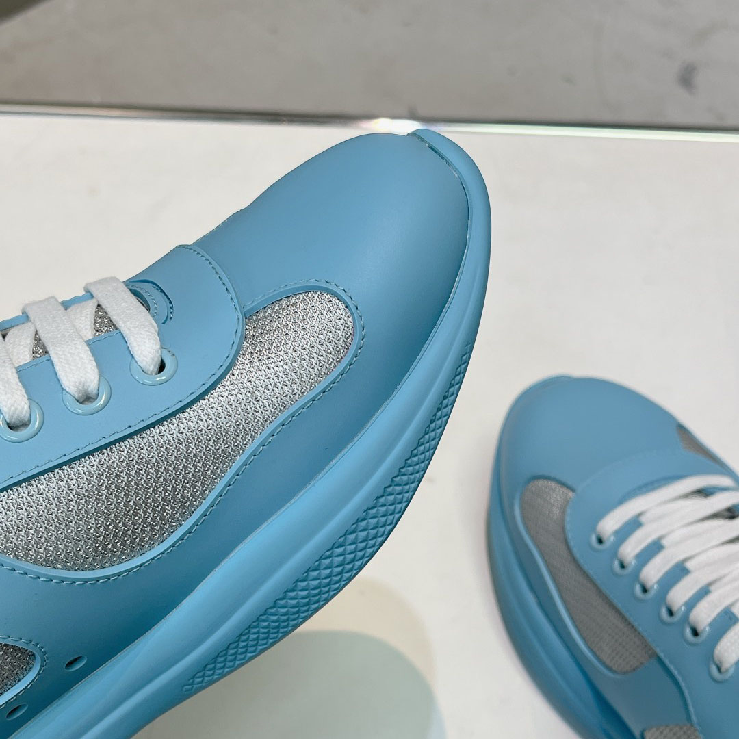 Prada America's Cup Soft Rubber And Bike Fabric Sneakers - 