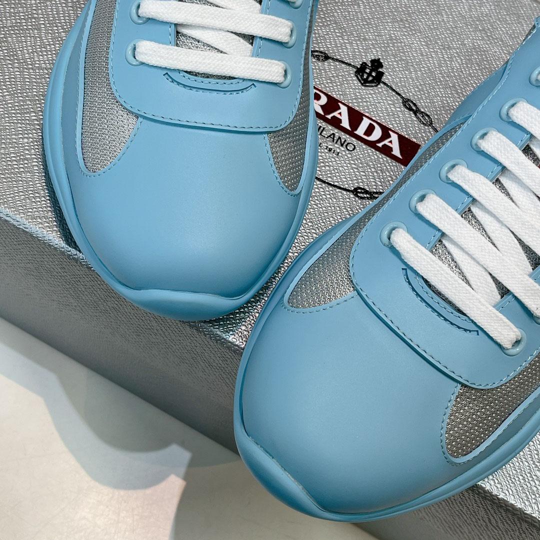 Prada America's Cup Soft Rubber And Bike Fabric Sneakers - 