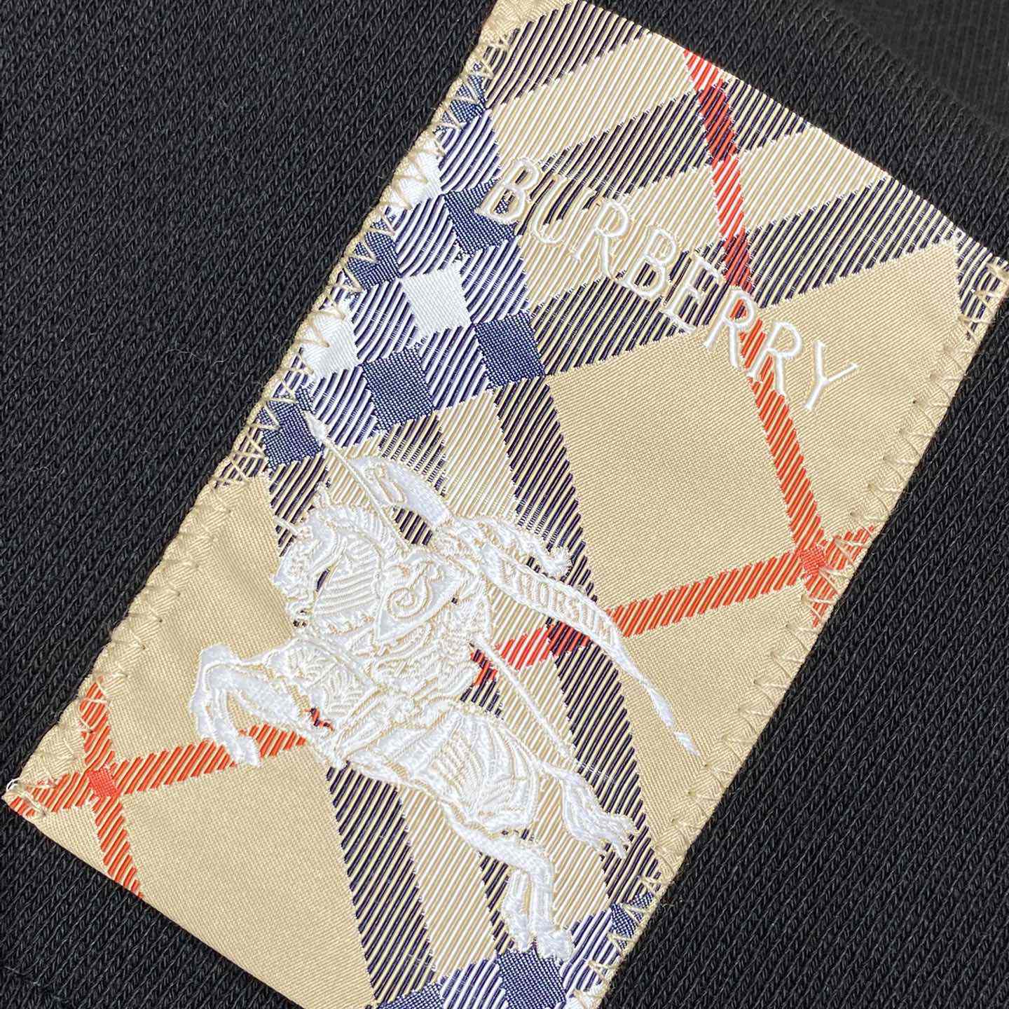 Burberry Check Label Cotton Zip Hoodie - PerfectKickZ
