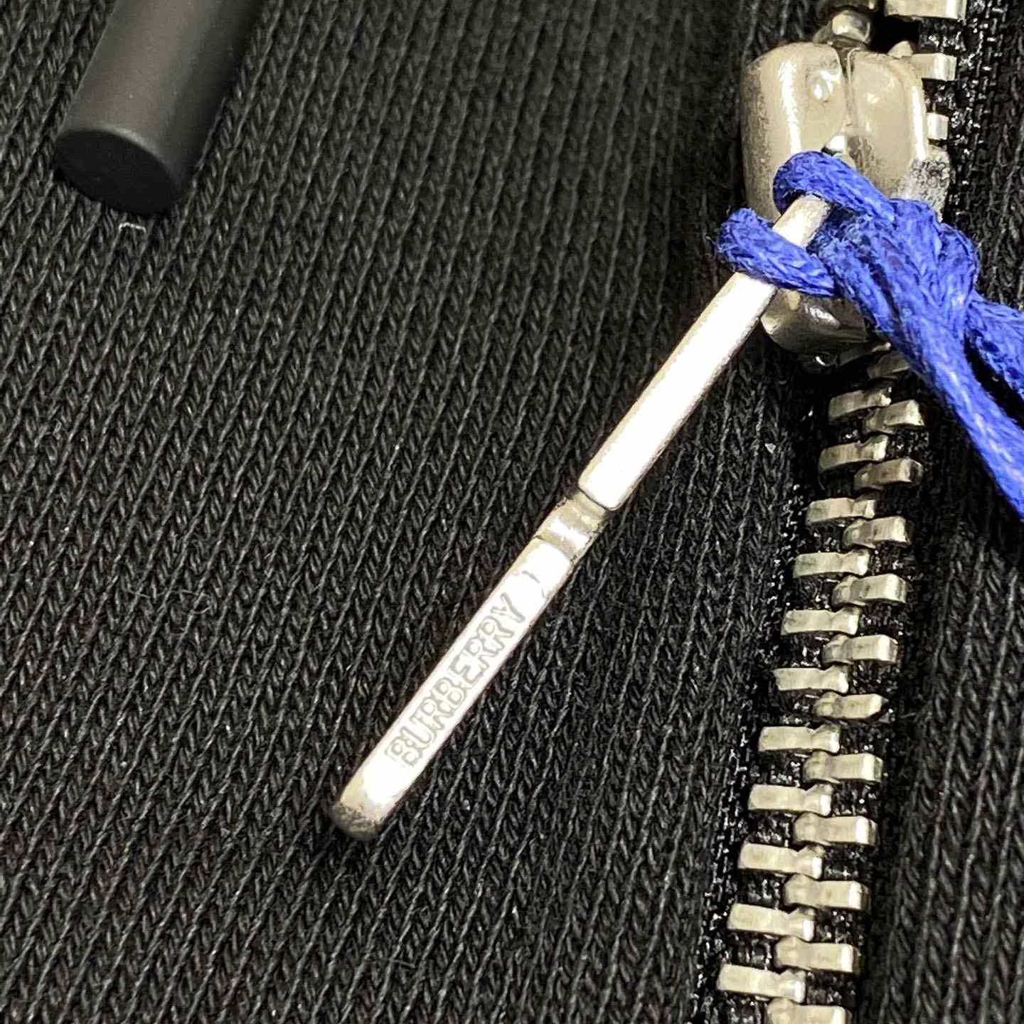 Burberry Check Label Cotton Zip Hoodie - PerfectKickZ