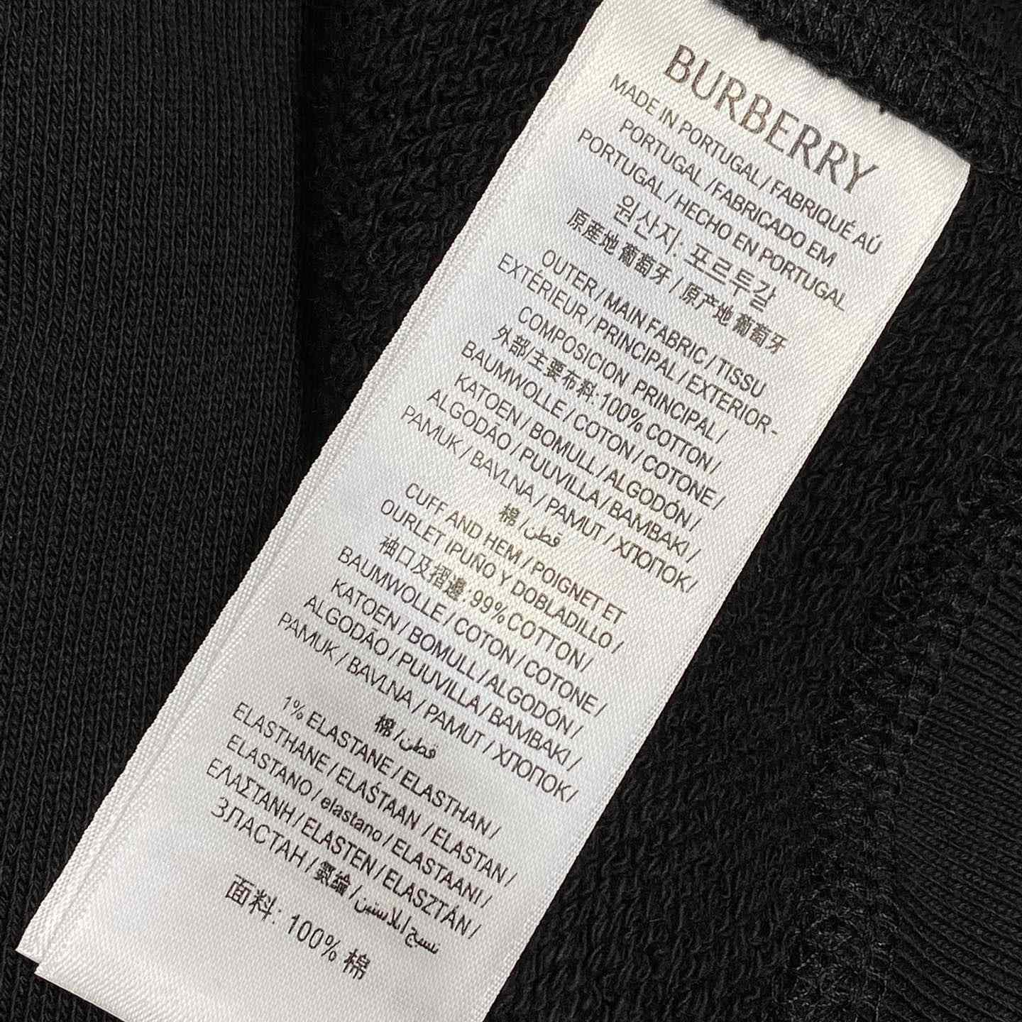 Burberry Check Label Cotton Zip Hoodie - PerfectKickZ