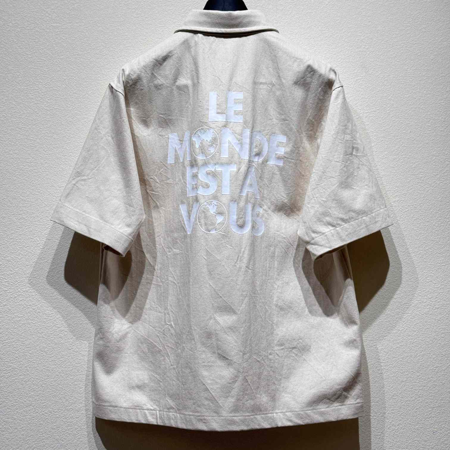 Louis Vuitton Silk-Blend Short-Sleeved Shirt   1AHCHZ - PerfectKickZ