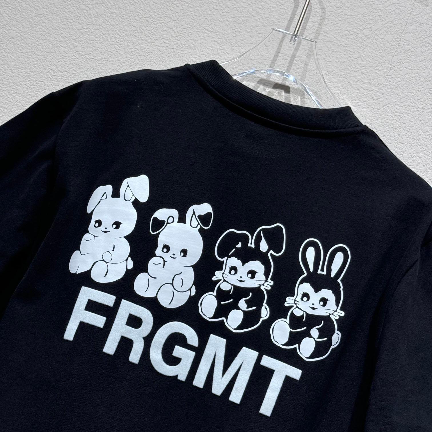 Moncler x FRGMT Cartoon Logo Cotton T-Shirt - PerfectKickZ