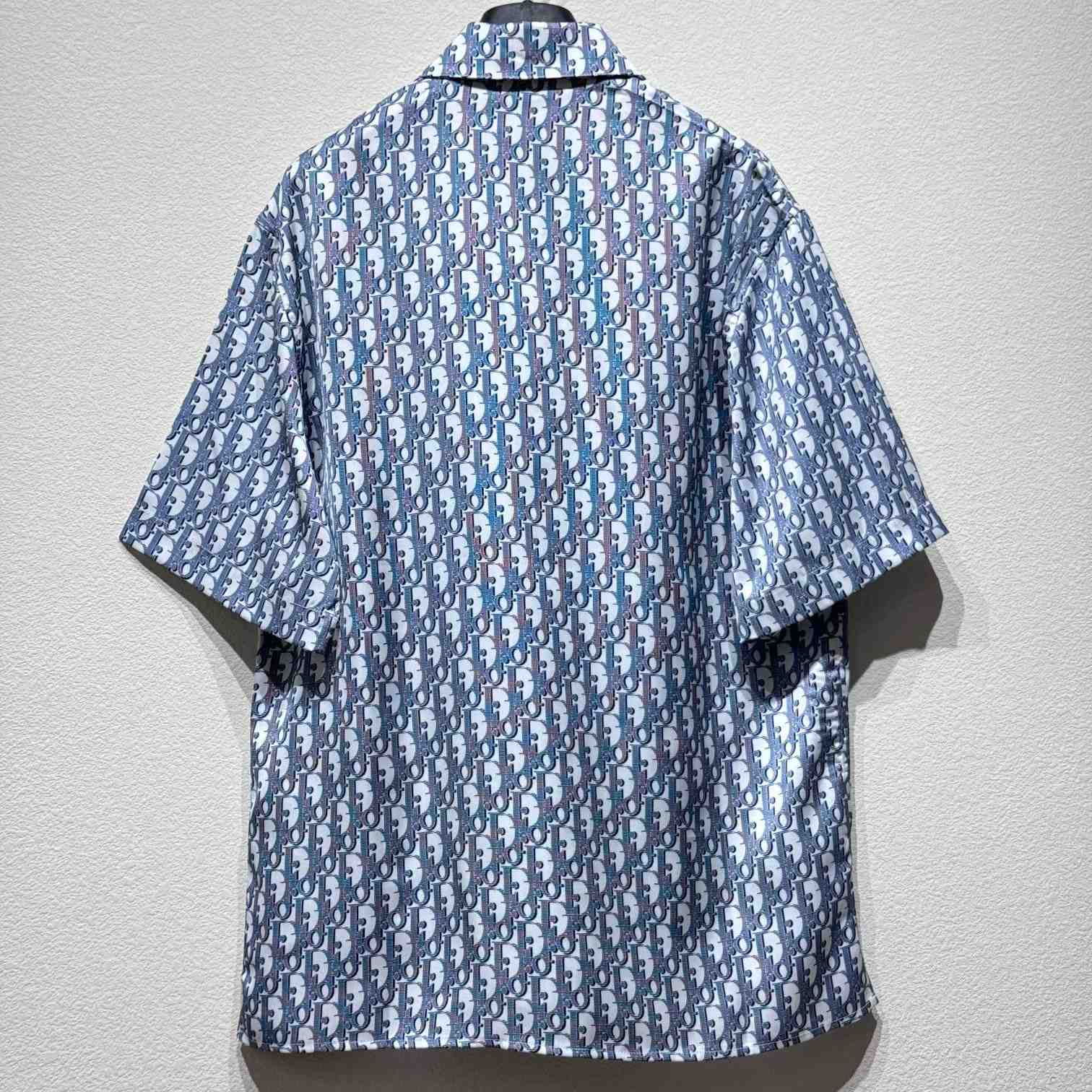 Dior Oblique Short-Sleeved Shirt  - PerfectKickZ