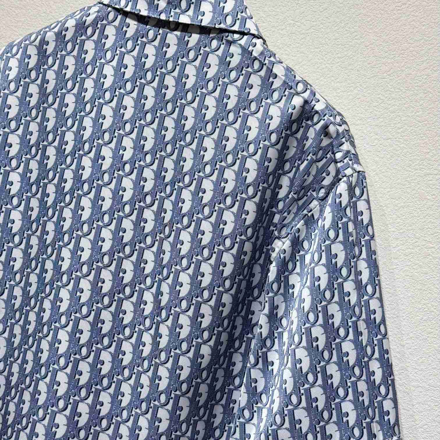 Dior Oblique Short-Sleeved Shirt  - PerfectKickZ