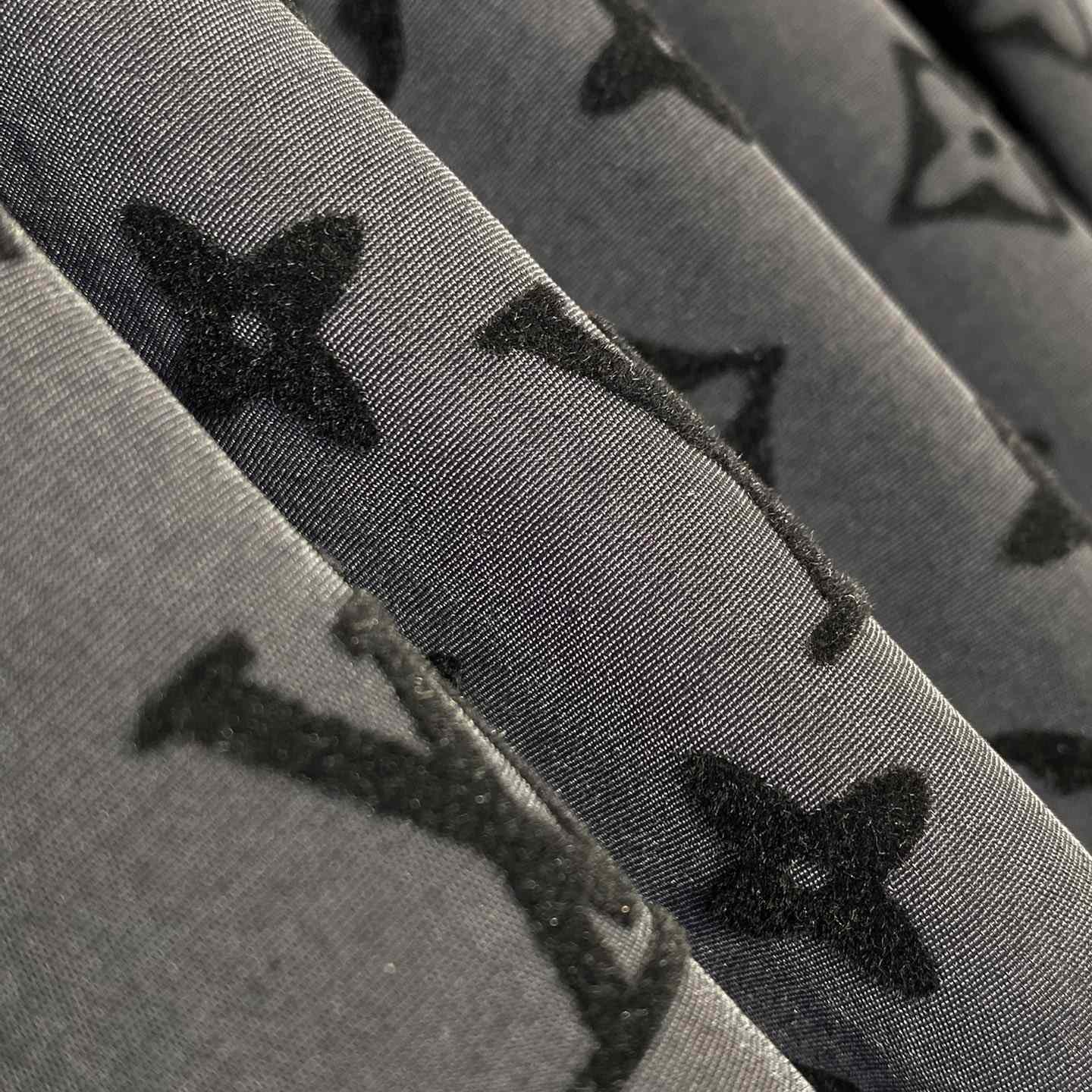 Louis Vuitton Flocked  Monogram Long-Sleeved Shirt - PerfectKickZ