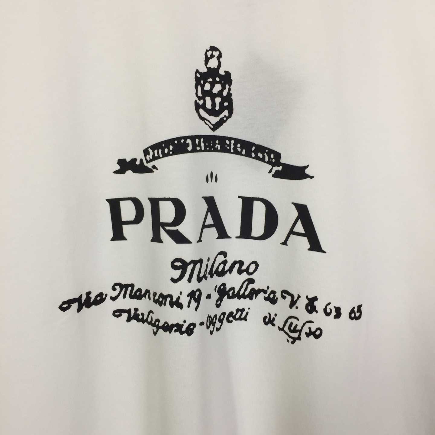Prada Cotton T-Shirt - PerfectKickZ