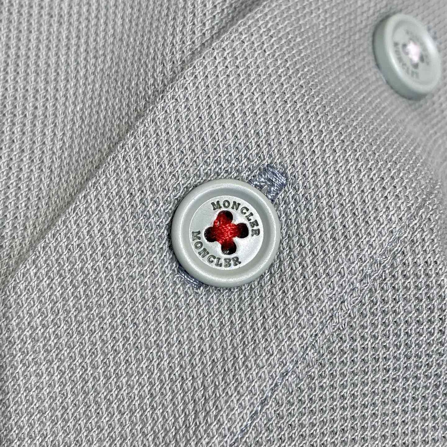 Moncler Logo Cotton Polo Shirt - PerfectKickZ