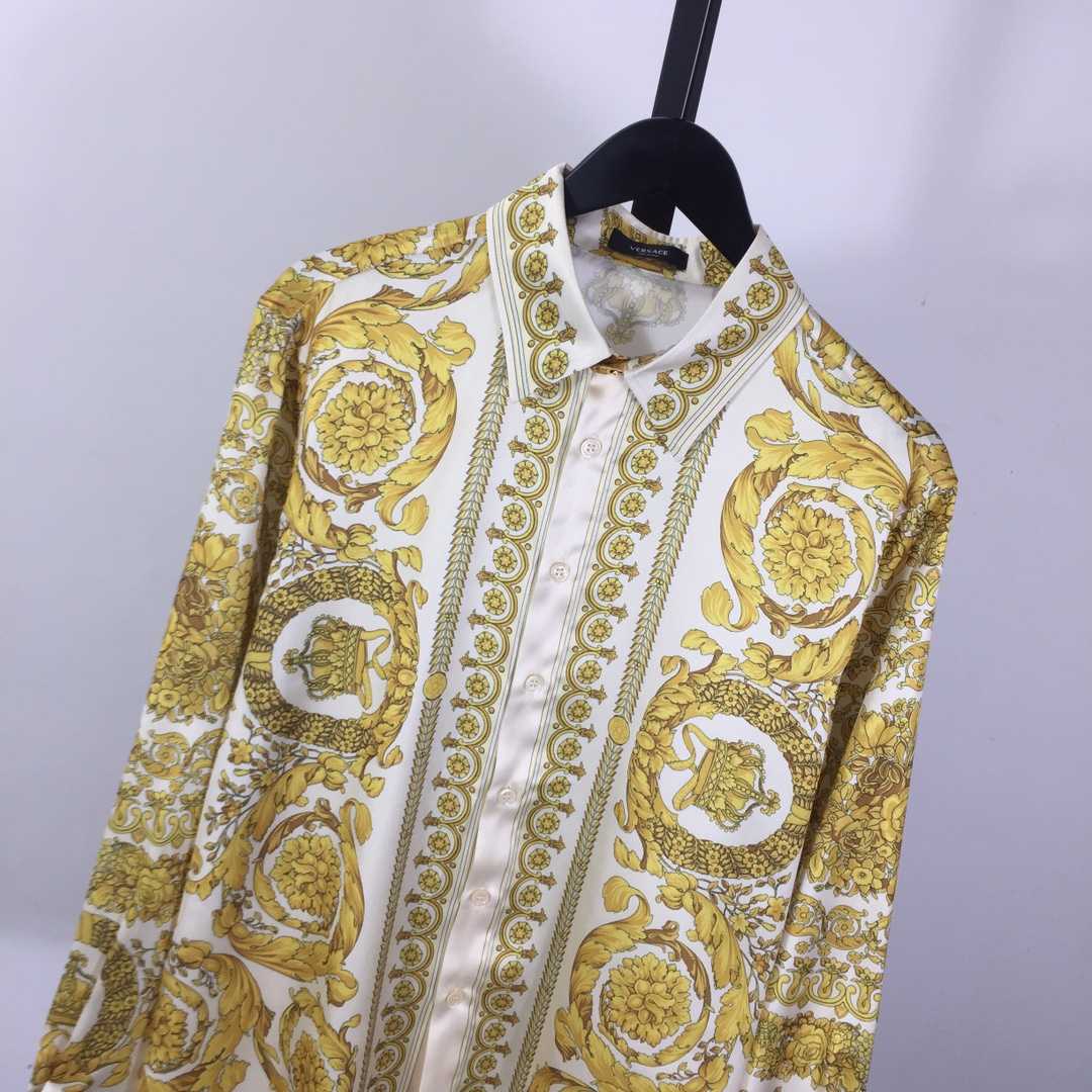 Versace Barocco Silk Shirt  - PerfectKickZ