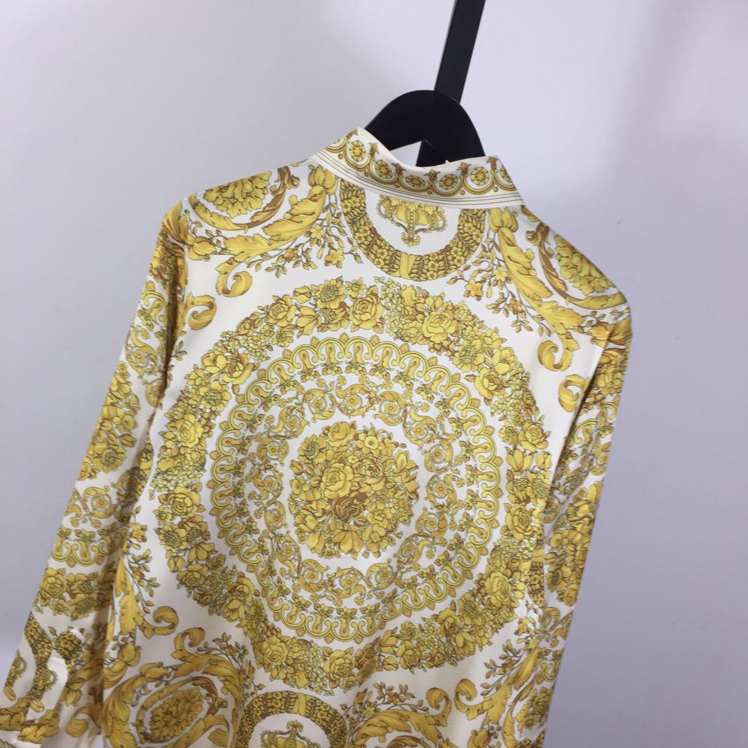Versace Barocco Silk Shirt  - PerfectKickZ