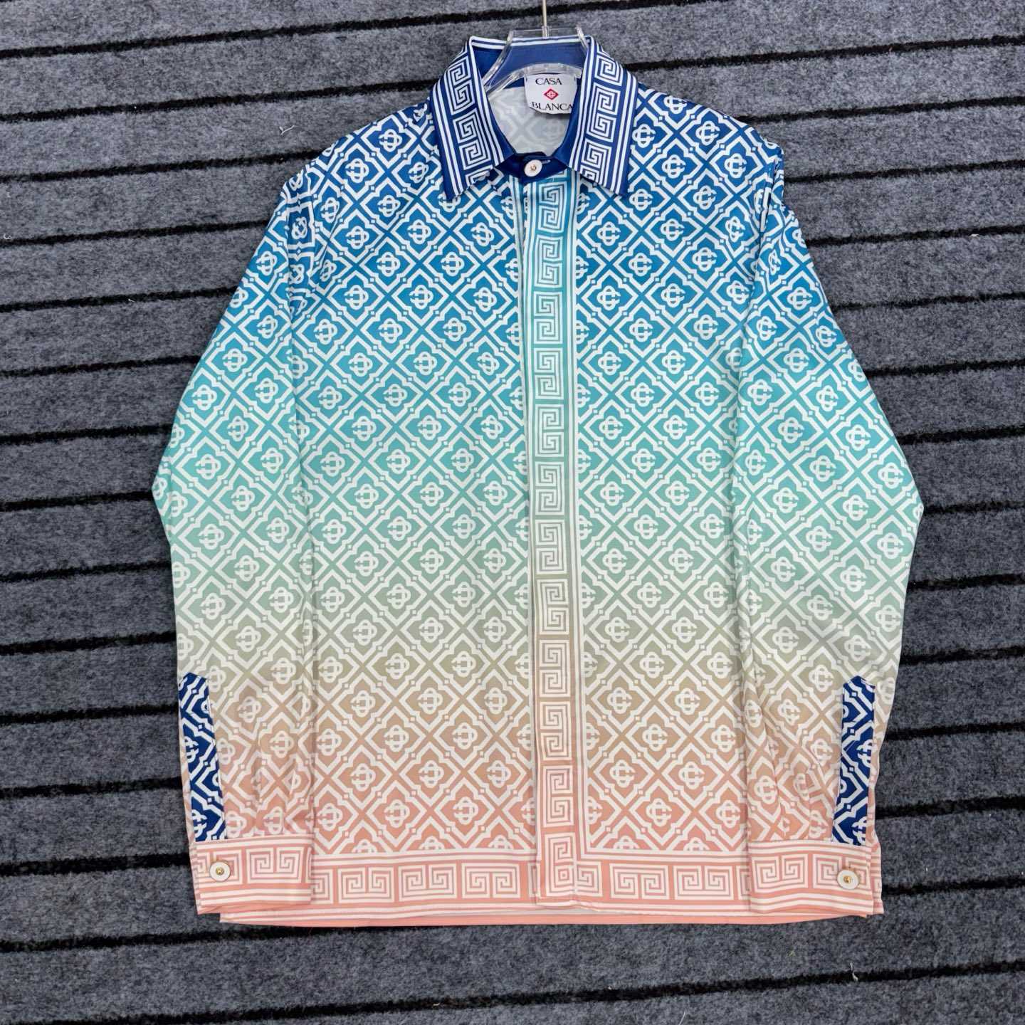 Casablanca 'Blu Gradient' Shirt - PerfectKickZ