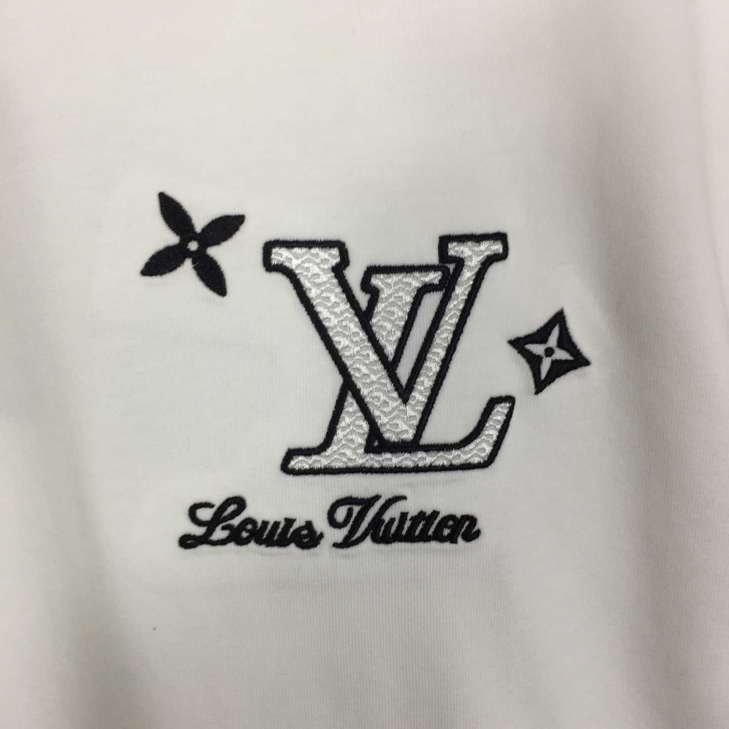 Louis Vuitton Logo Cotton T-Shirt - PerfectKickZ
