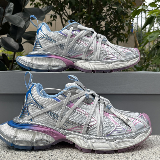Balenciaga 3XL Extreme Laces B Sneaker In White - PerfectKickZ