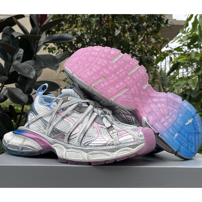 Balenciaga 3XL Extreme Laces B Sneaker In White - PerfectKickZ