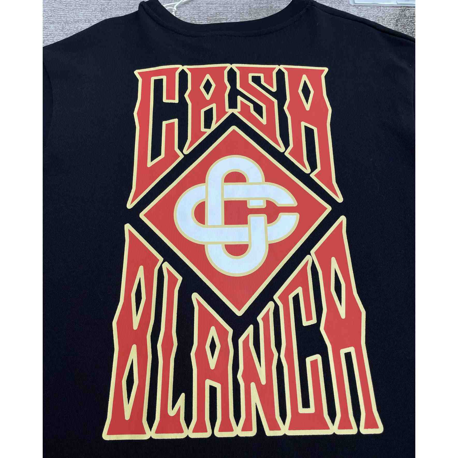 Casablanca Gothic Logo T-Shirt   C976 - PerfectKickZ