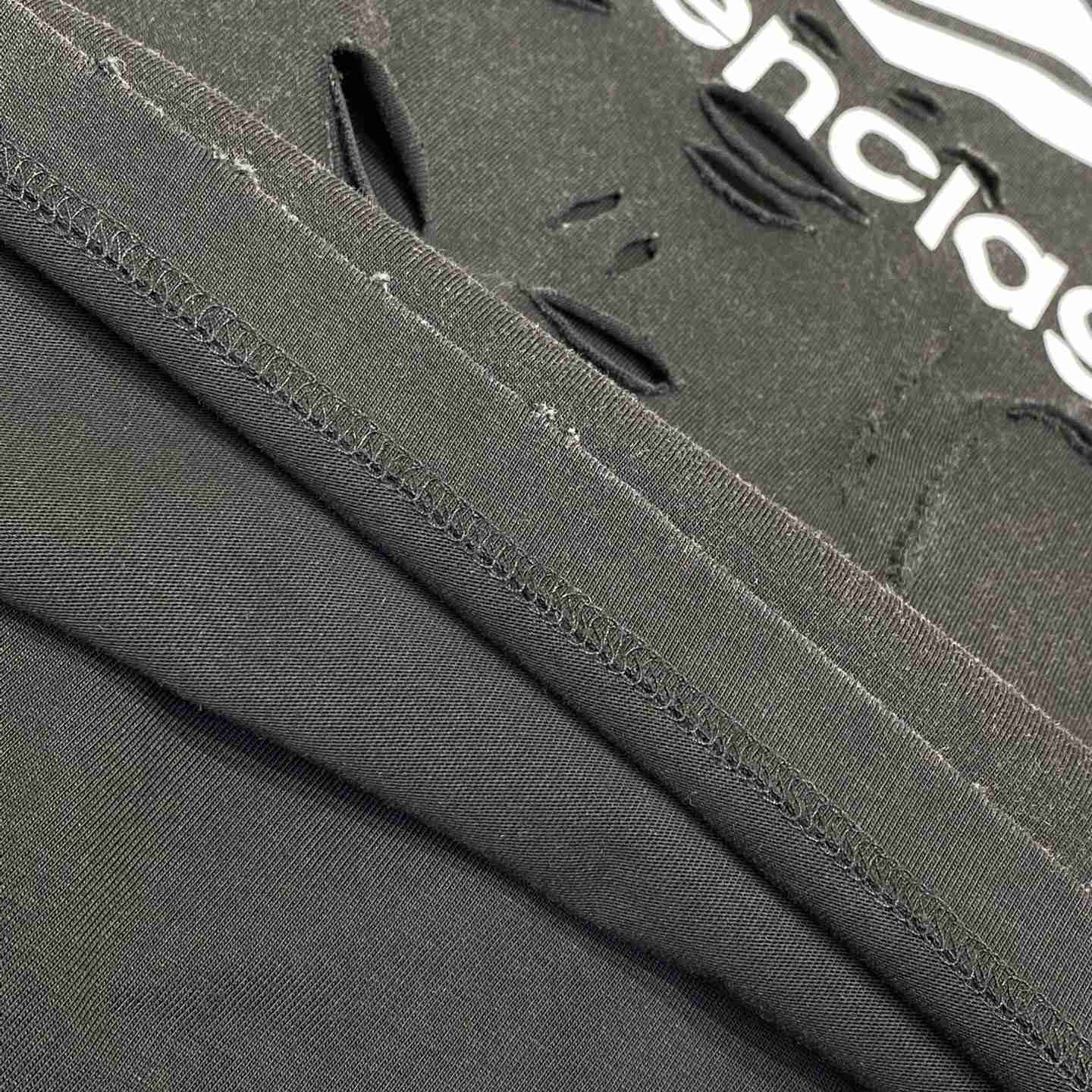 Balenciaga 3B Sport Icon Layered T-Shirt Medium Fit in black - PerfectKickZ