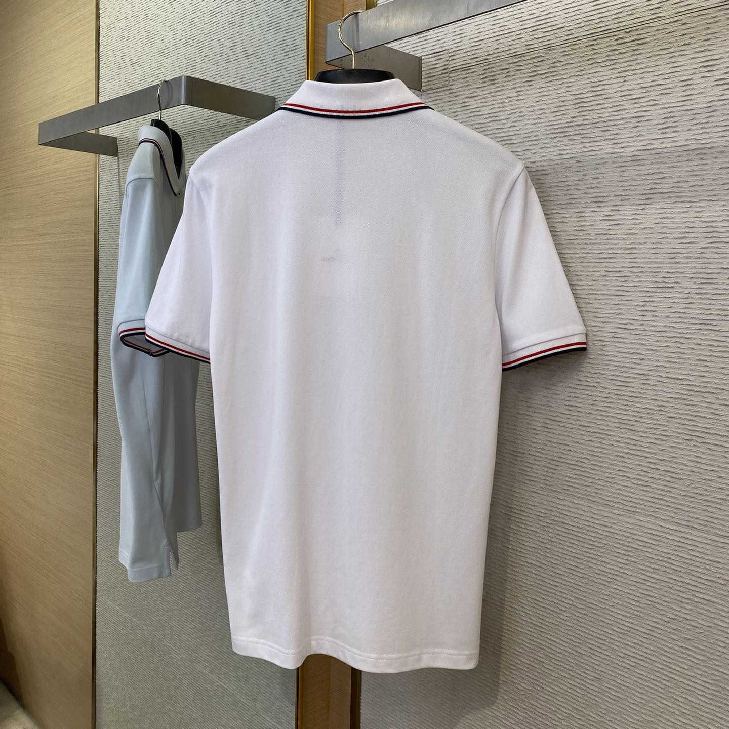Moncler Logo Cotton Polo Shirt - PerfectKickZ