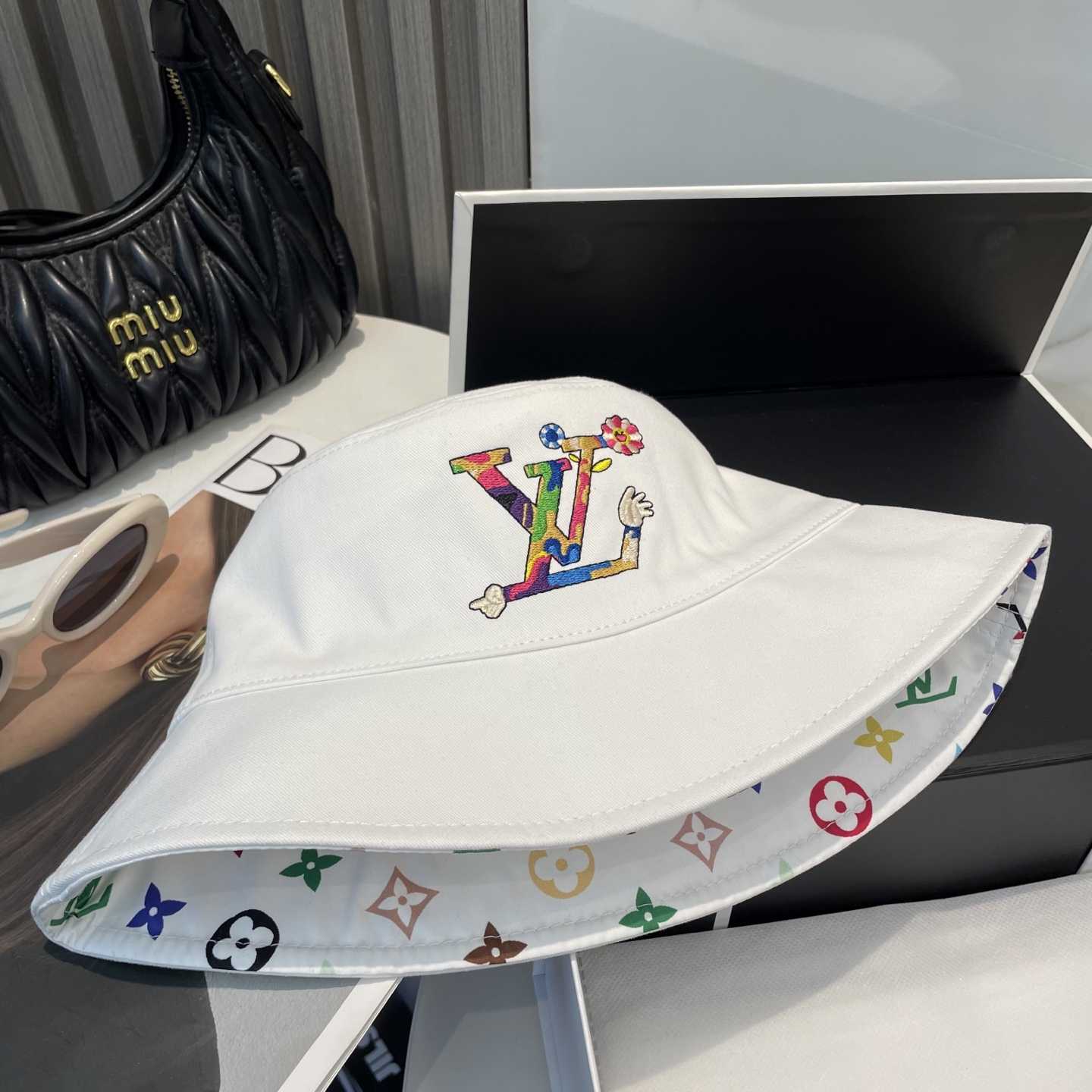 Louis Vuitton LV x TM Reversible Superflat Bucket Hat    - PerfectKickZ