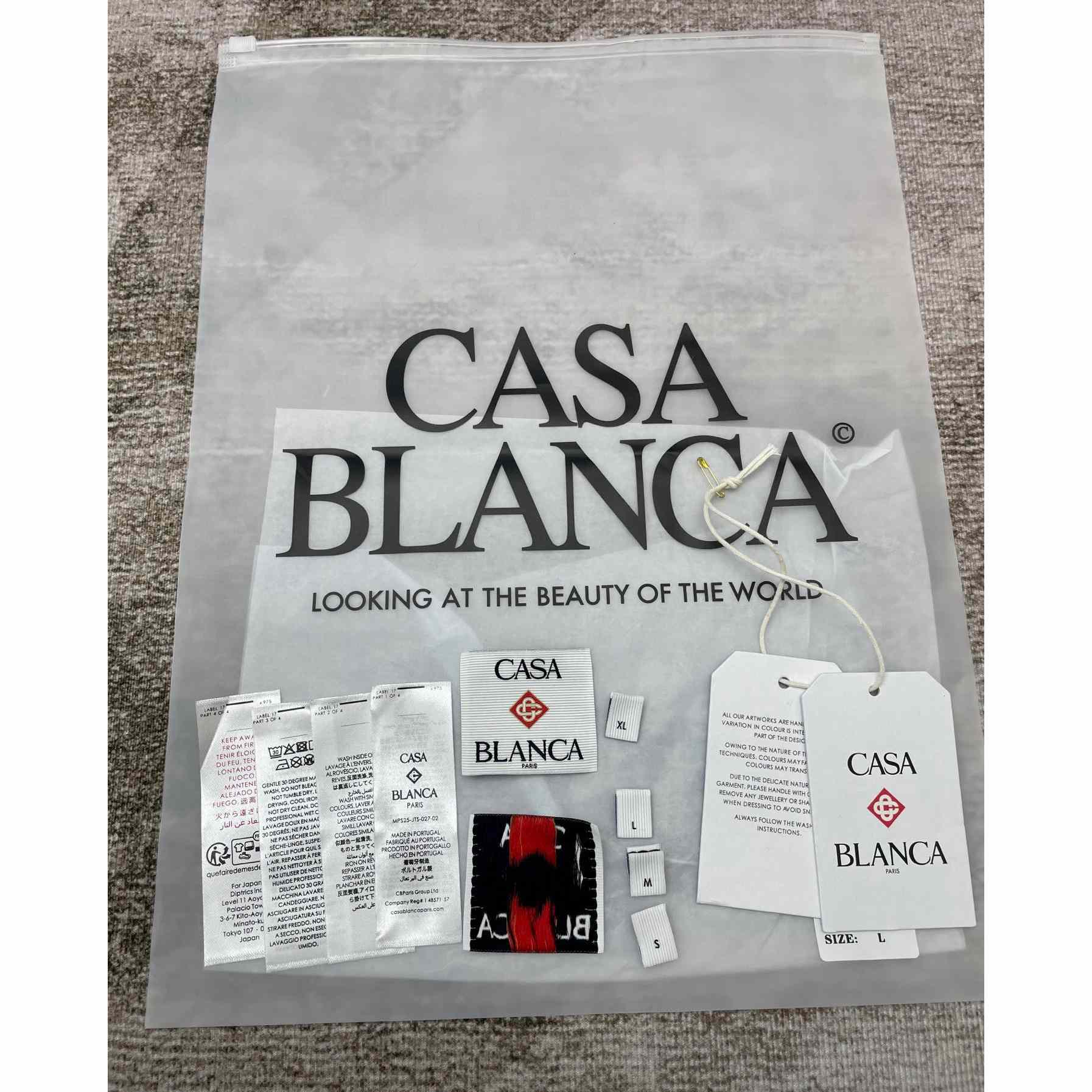 Casablanca Le Passage Printed Cotton T-Shirt   C943 - PerfectKickZ