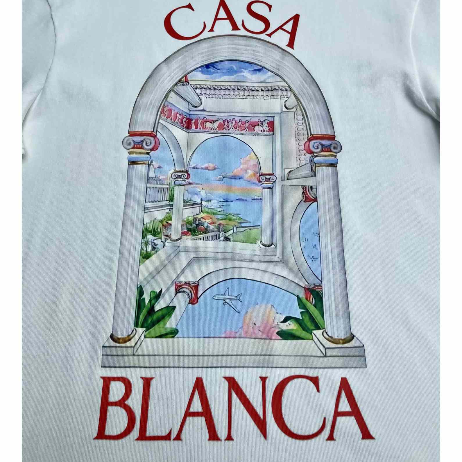 Casablanca Le Passage Printed Cotton T-Shirt   C943 - PerfectKickZ