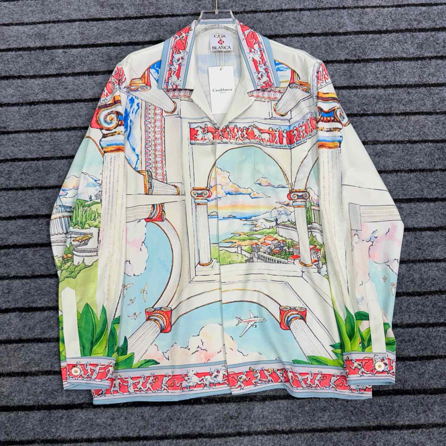 Casablanca Le Passage Silk Shirt - PerfectKickZ