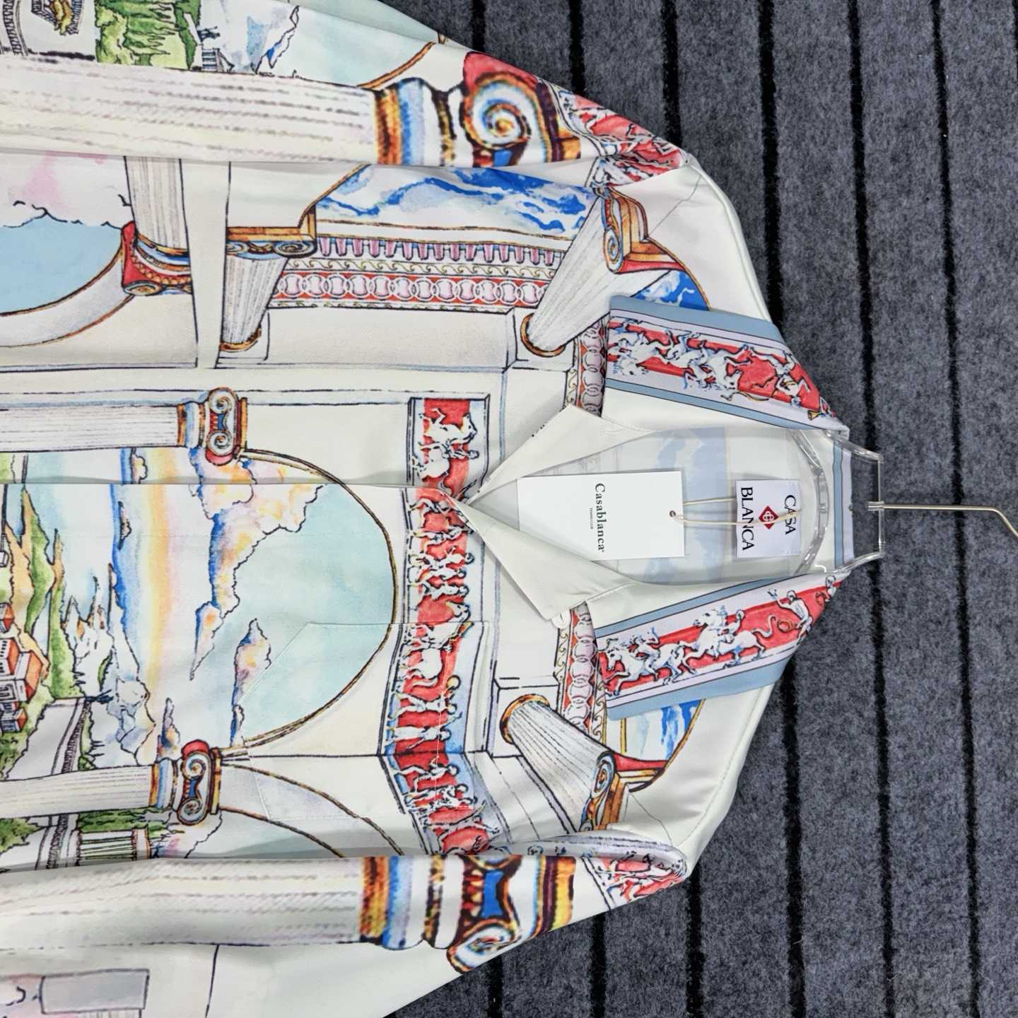 Casablanca Le Passage Silk Shirt - PerfectKickZ