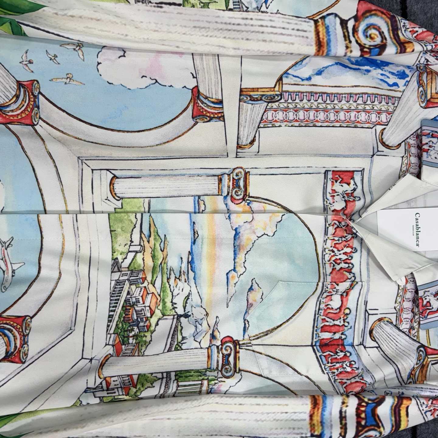 Casablanca Le Passage Silk Shirt - PerfectKickZ