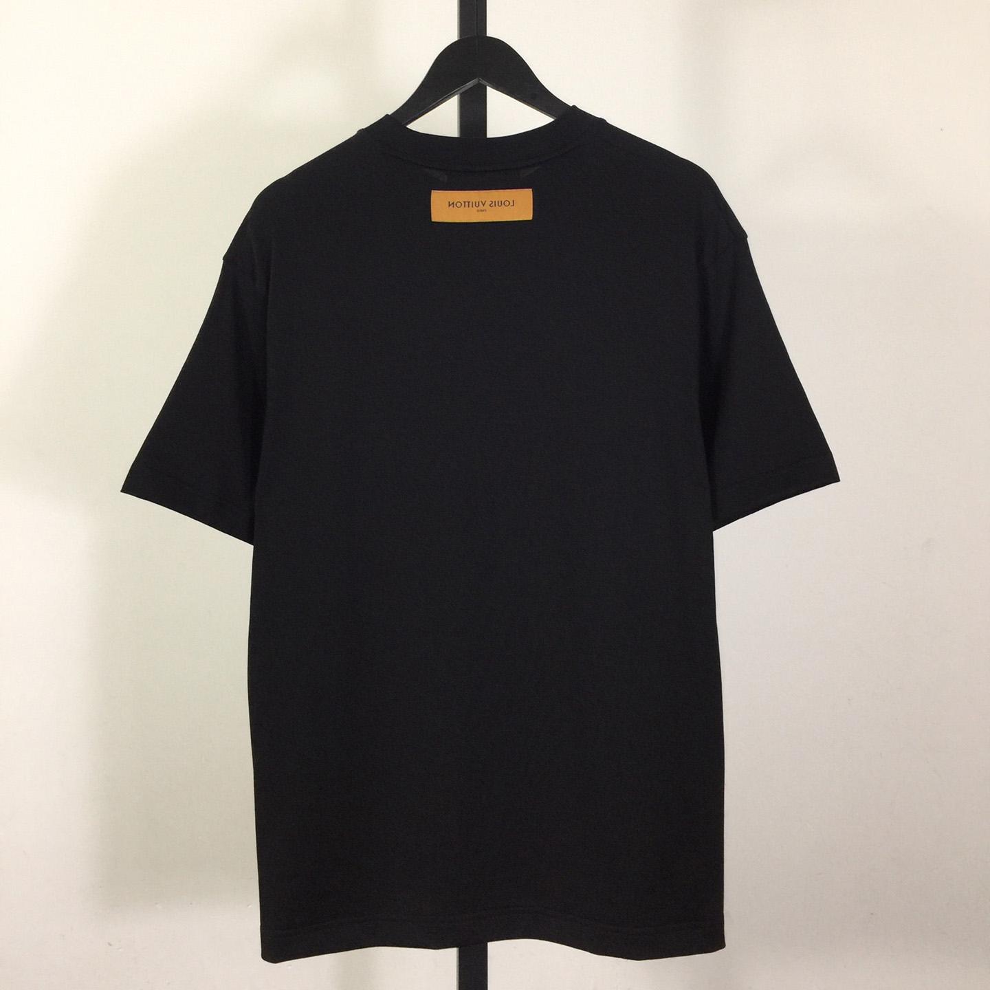 Louis Vuitton Embellished Short-Sleeved Cotton Crewneck - PerfectKickZ