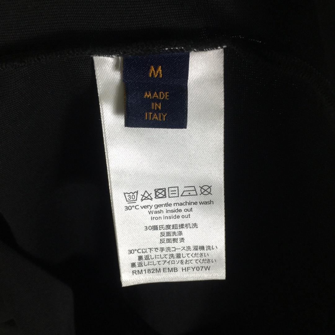 Louis Vuitton Embellished Short-Sleeved Cotton Crewneck - PerfectKickZ