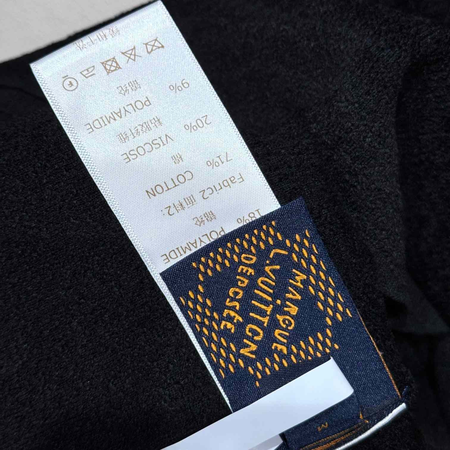 Louis Vuitton Graphic Jacquard Short-Sleeved Crewneck   1AHCMV - PerfectKickZ