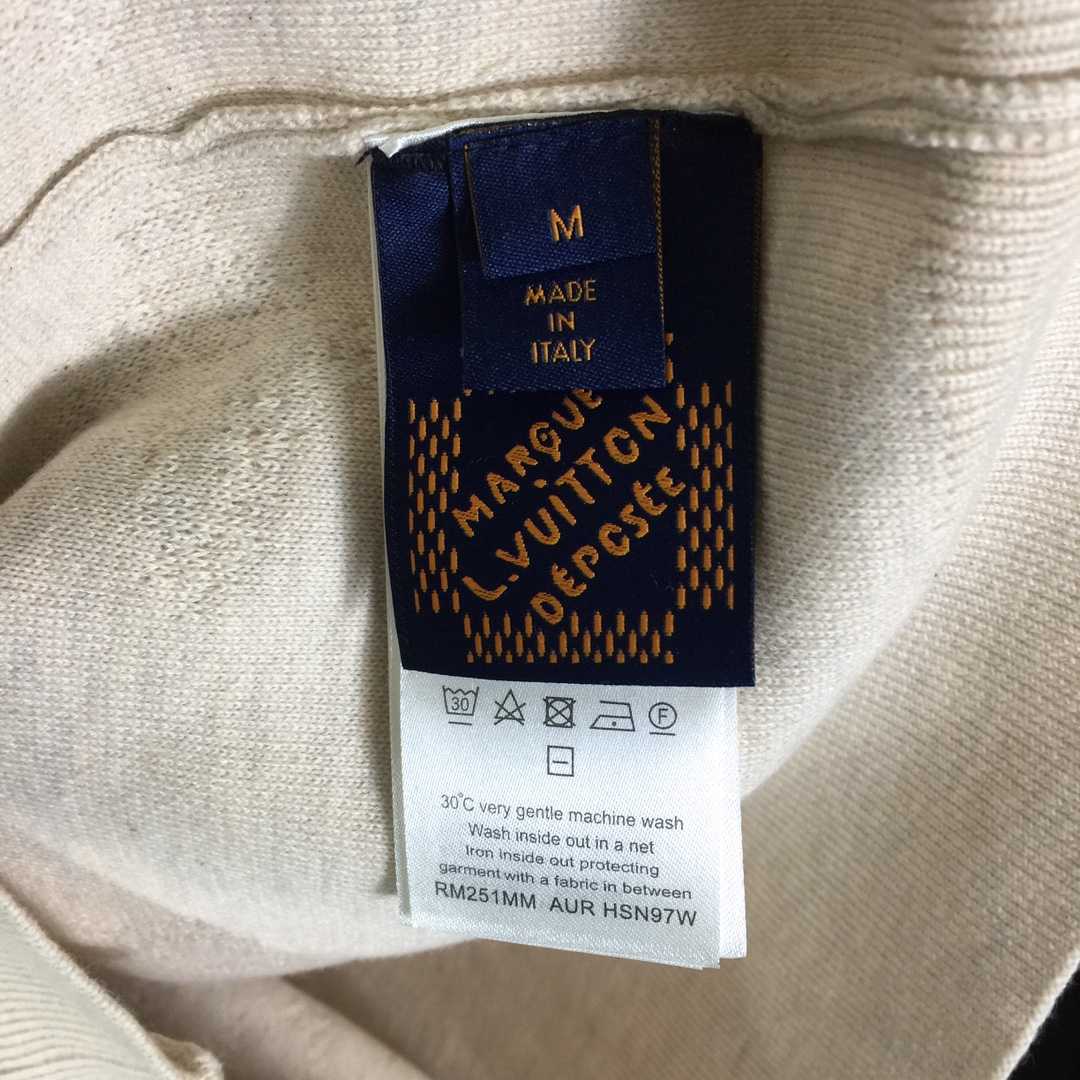 Louis Vuitton Monogram Embossed Crewneck - PerfectKickZ