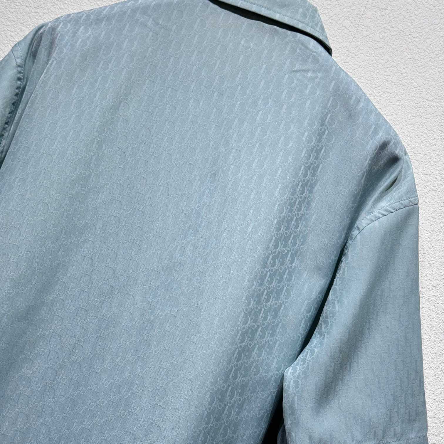 Dior Oblique Short-Sleeved Shirt  - PerfectKickZ