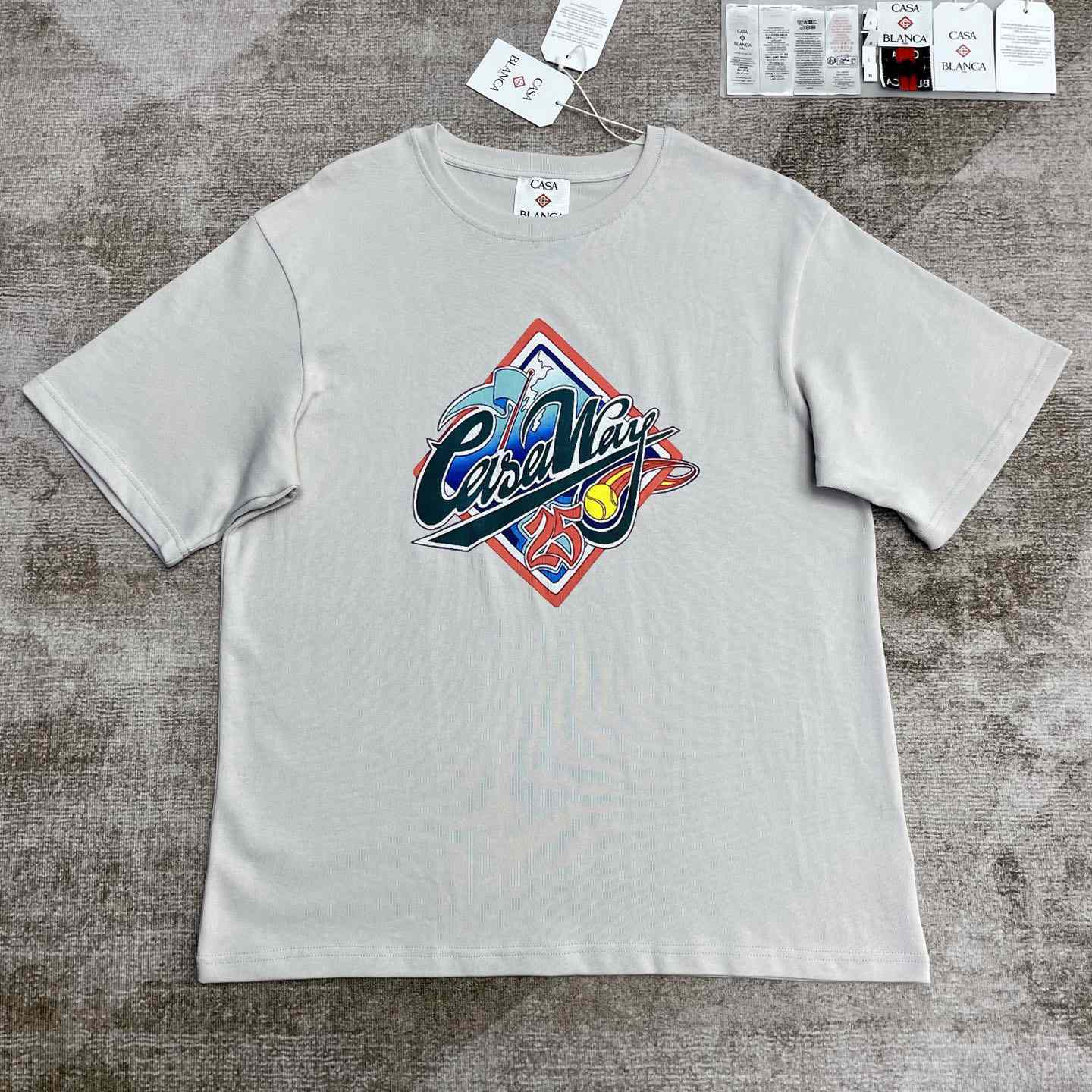 Casablanca Casa Way World Series Printed Tee  C1005 - PerfectKickZ