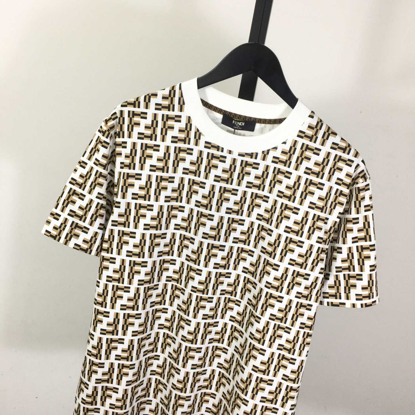 Fendi FF Monogram Logo T-shirt - PerfectKickZ