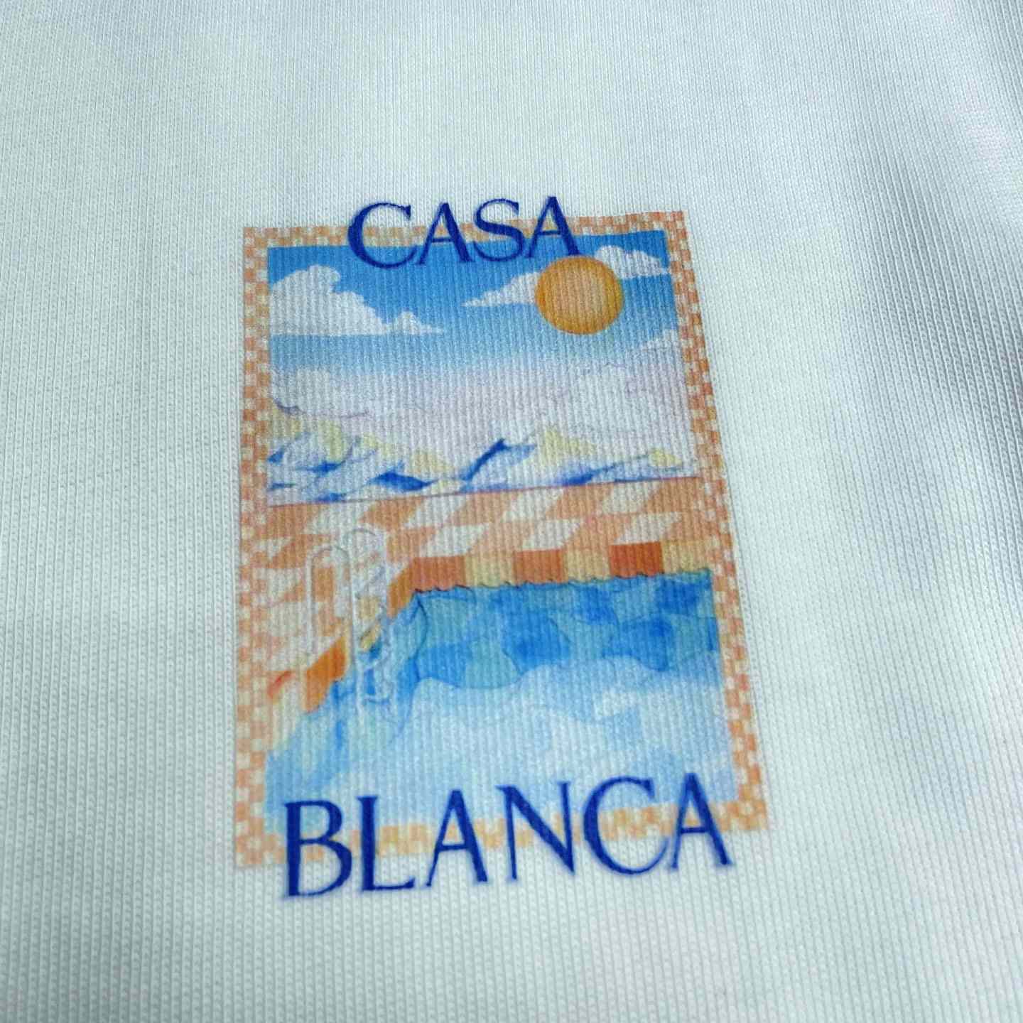 Casablanca Surreal Pool T-shirt   C968 - PerfectKickZ