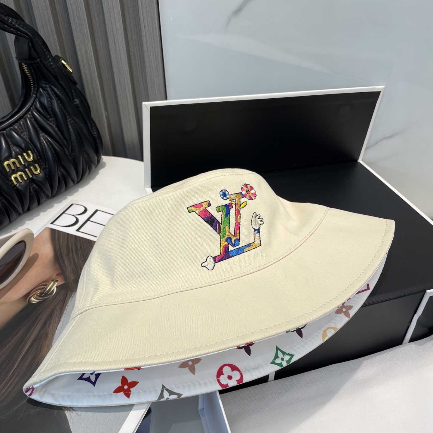 Louis Vuitton LV x TM Reversible Superflat Bucket Hat    - PerfectKickZ