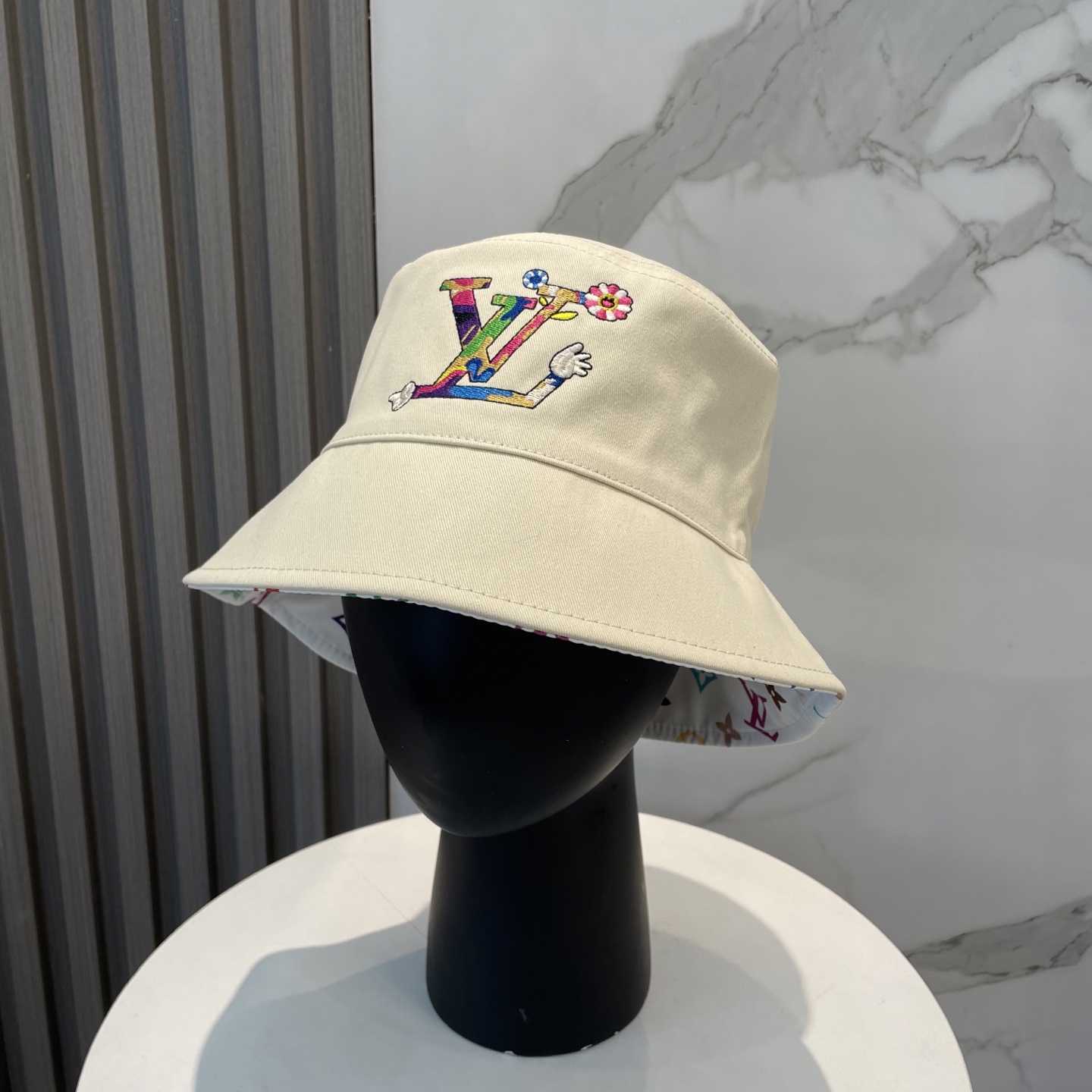Louis Vuitton LV x TM Reversible Superflat Bucket Hat    - PerfectKickZ