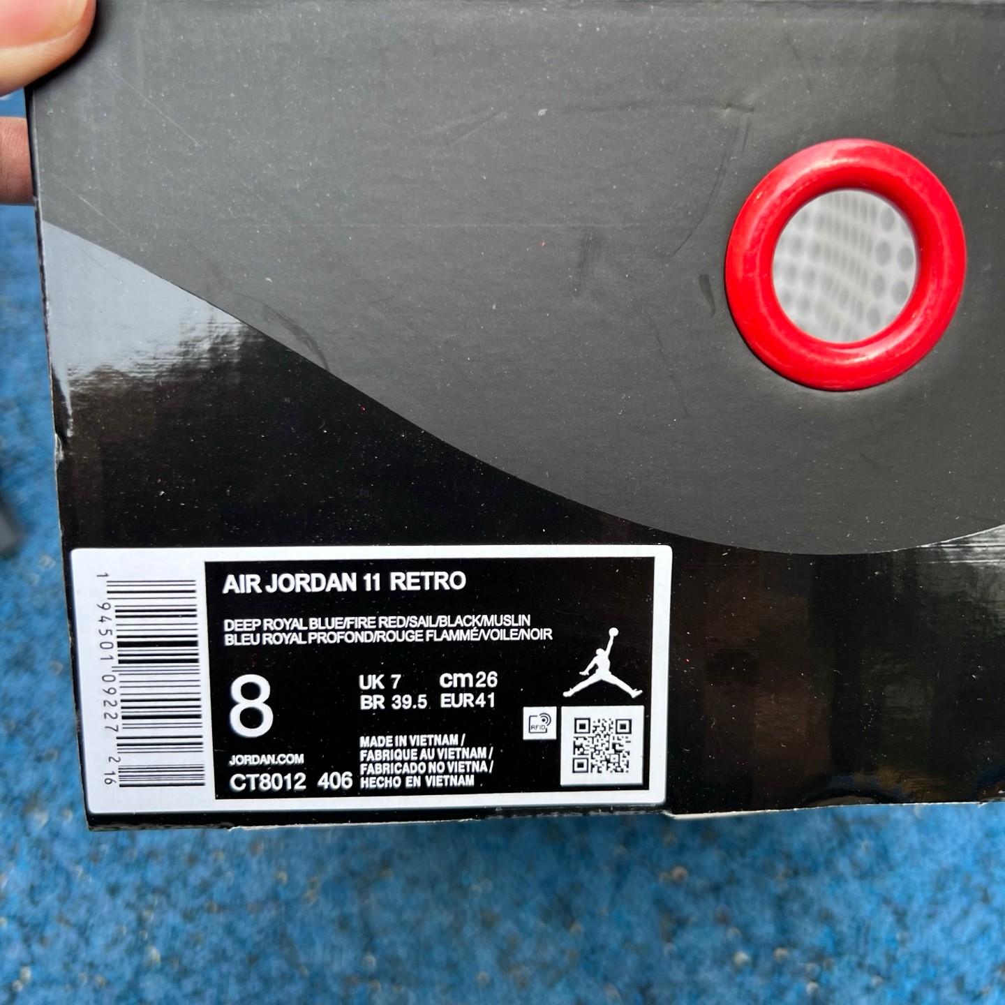 Air Jordan 11 Sneaker  CT8012-406 - PerfectKickZ