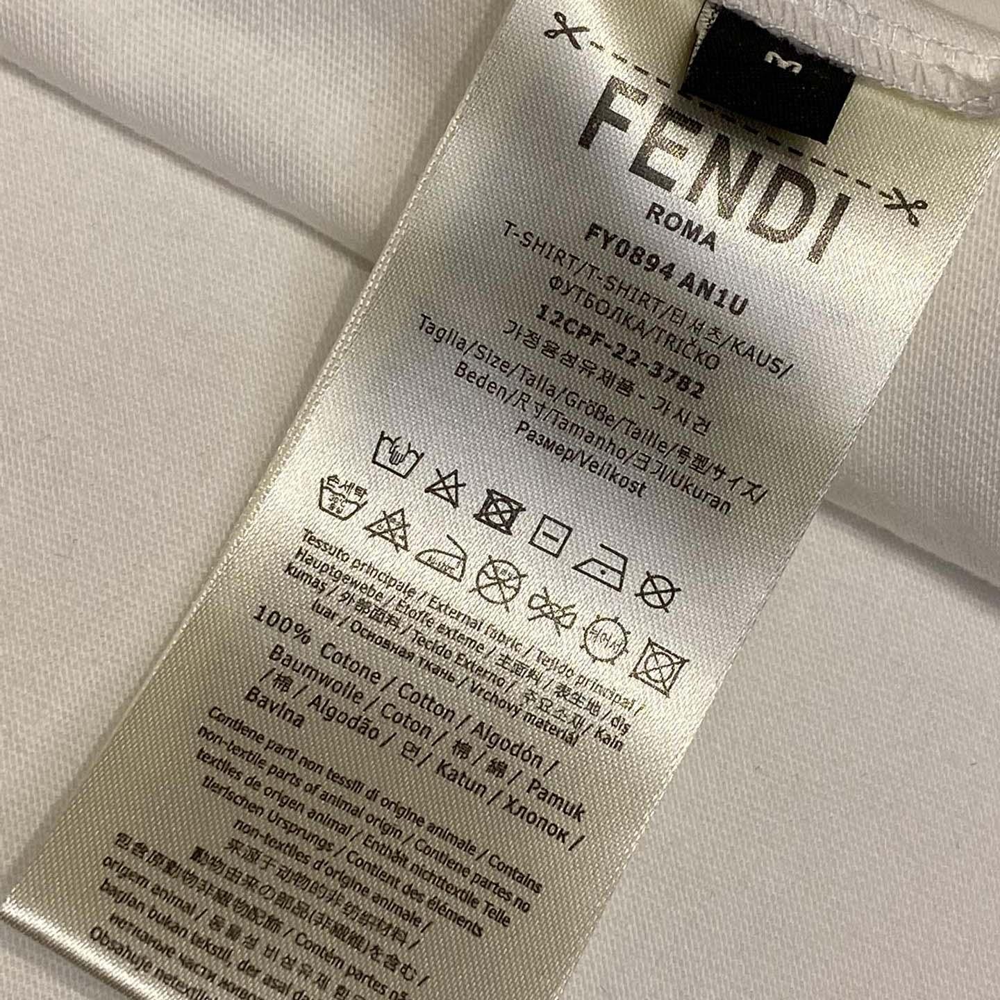 Fendi Silvia And The Baguette T-Shirt - PerfectKickZ
