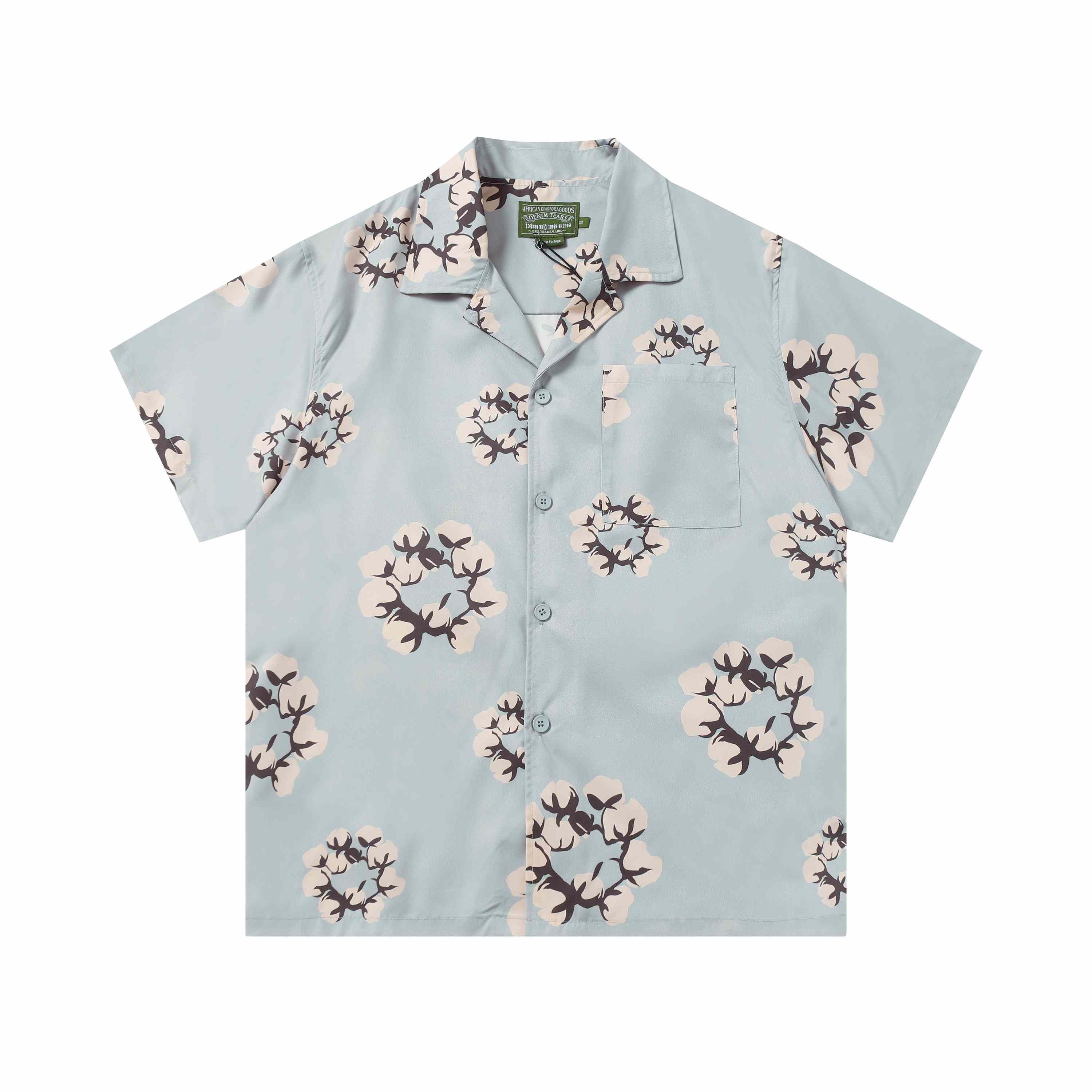Denim Tears Short-Sleeved Shirt - PerfectKickZ