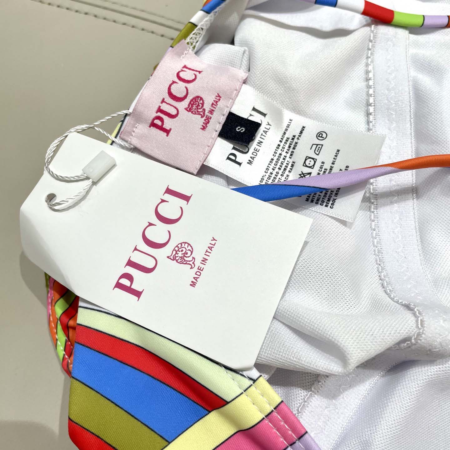 Pucci One-shoulder Embellished Printed Swimsuit  - PerfectKickZ