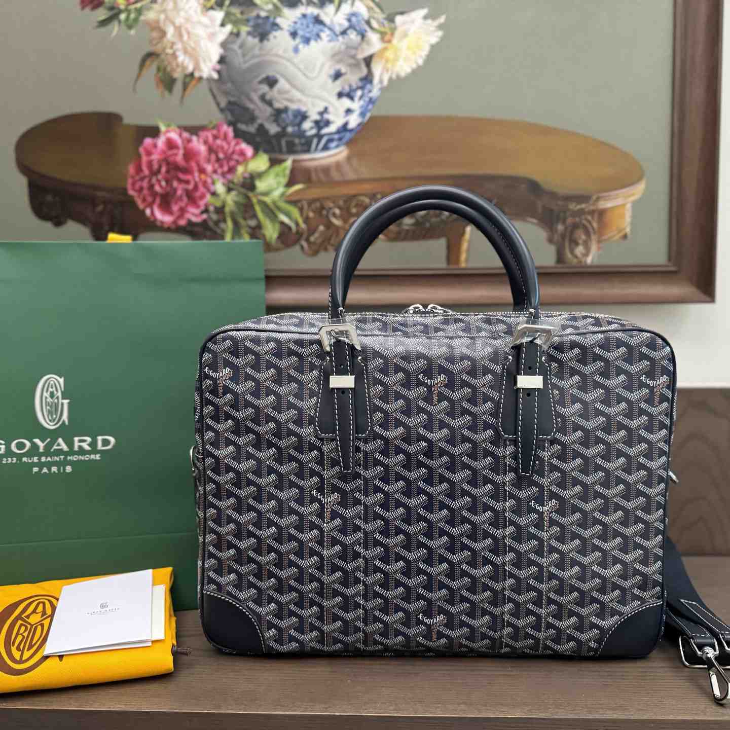 Goyard Ambassade MM Document Case - PerfectKickZ