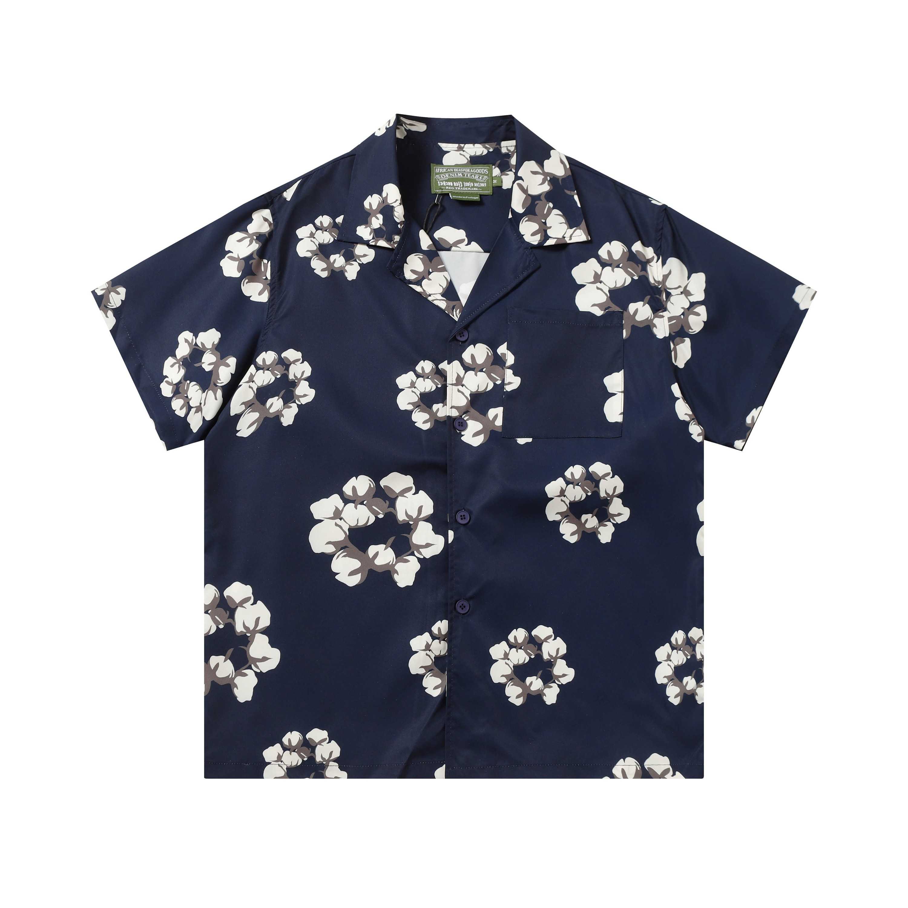 Denim Tears Short-Sleeved Shirt - PerfectKickZ