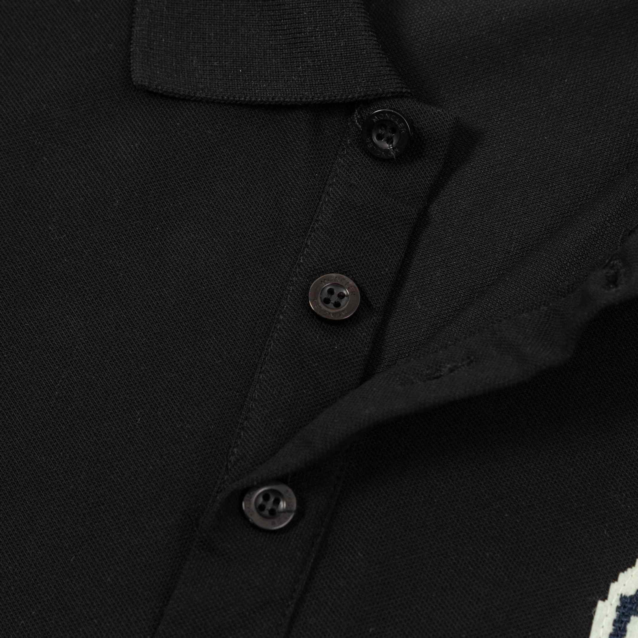 Moncler Logo Cotton Polo Shirts - PerfectKickZ