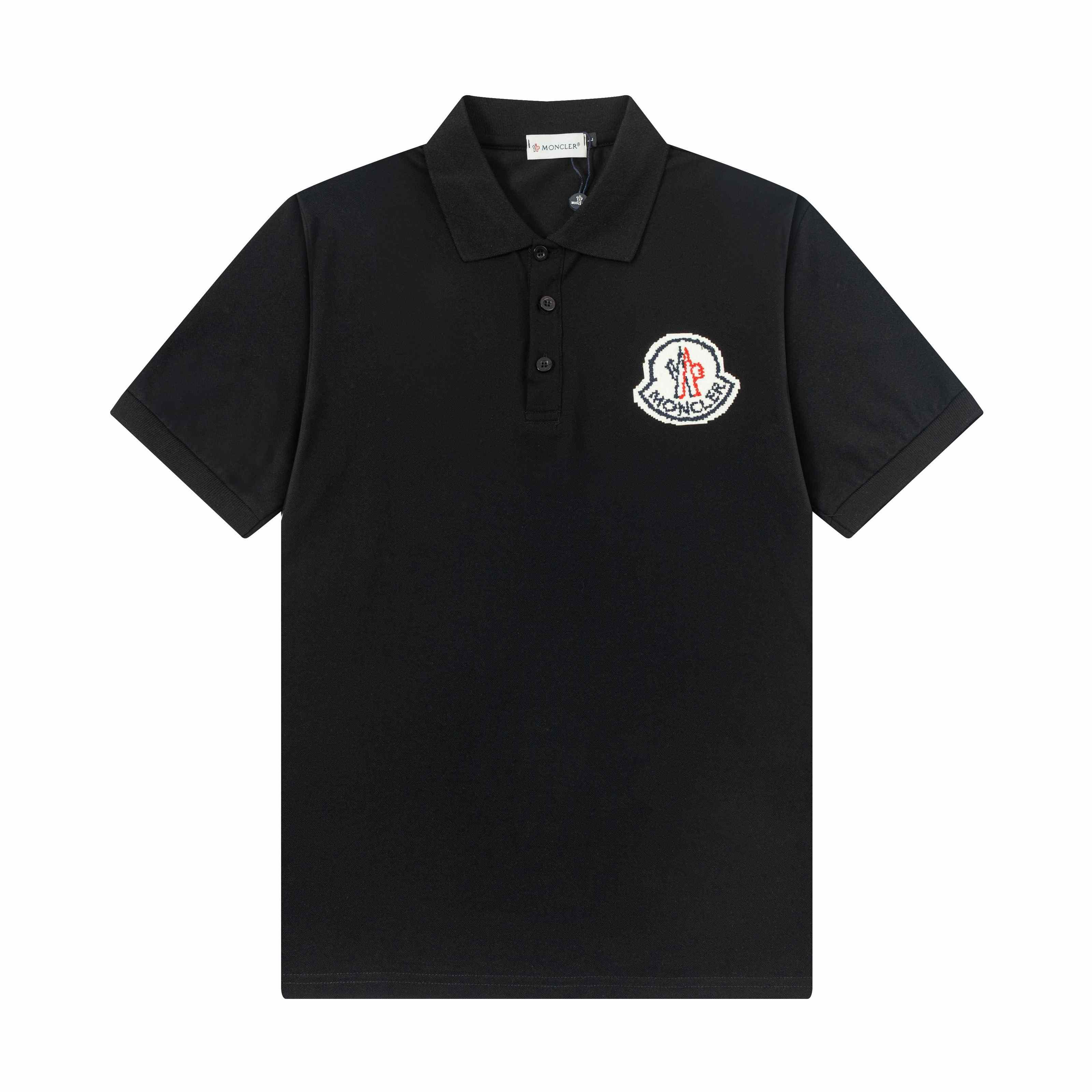 Moncler Logo Cotton Polo Shirts - PerfectKickZ