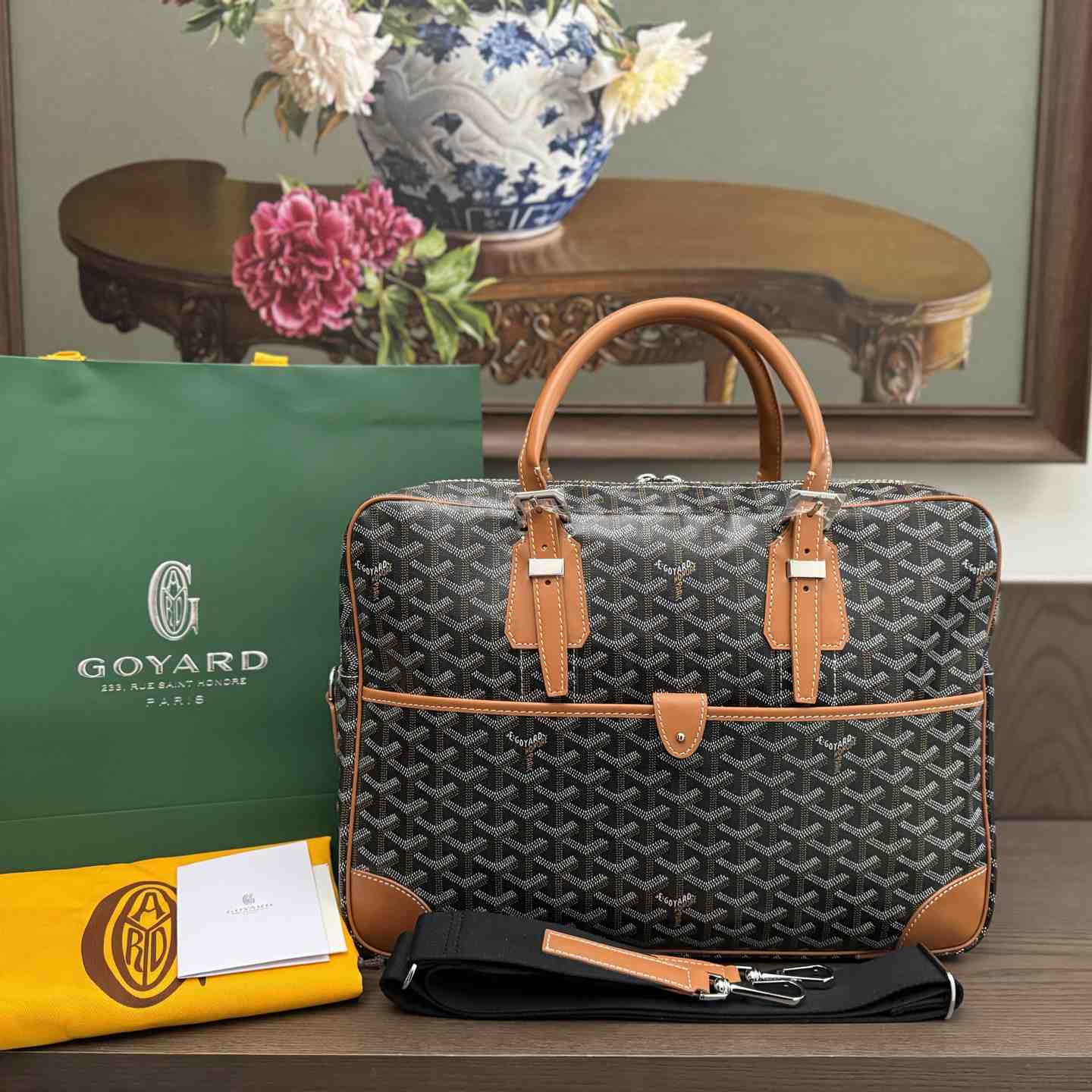 Goyard Ambassade MM Document Case - PerfectKickZ