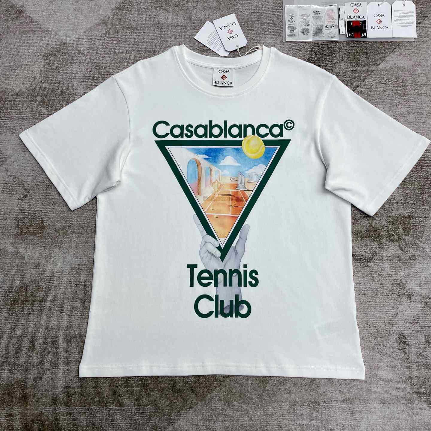 Casablanca Metaphysical Tennis Icon T-shirt  C947 - PerfectKickZ
