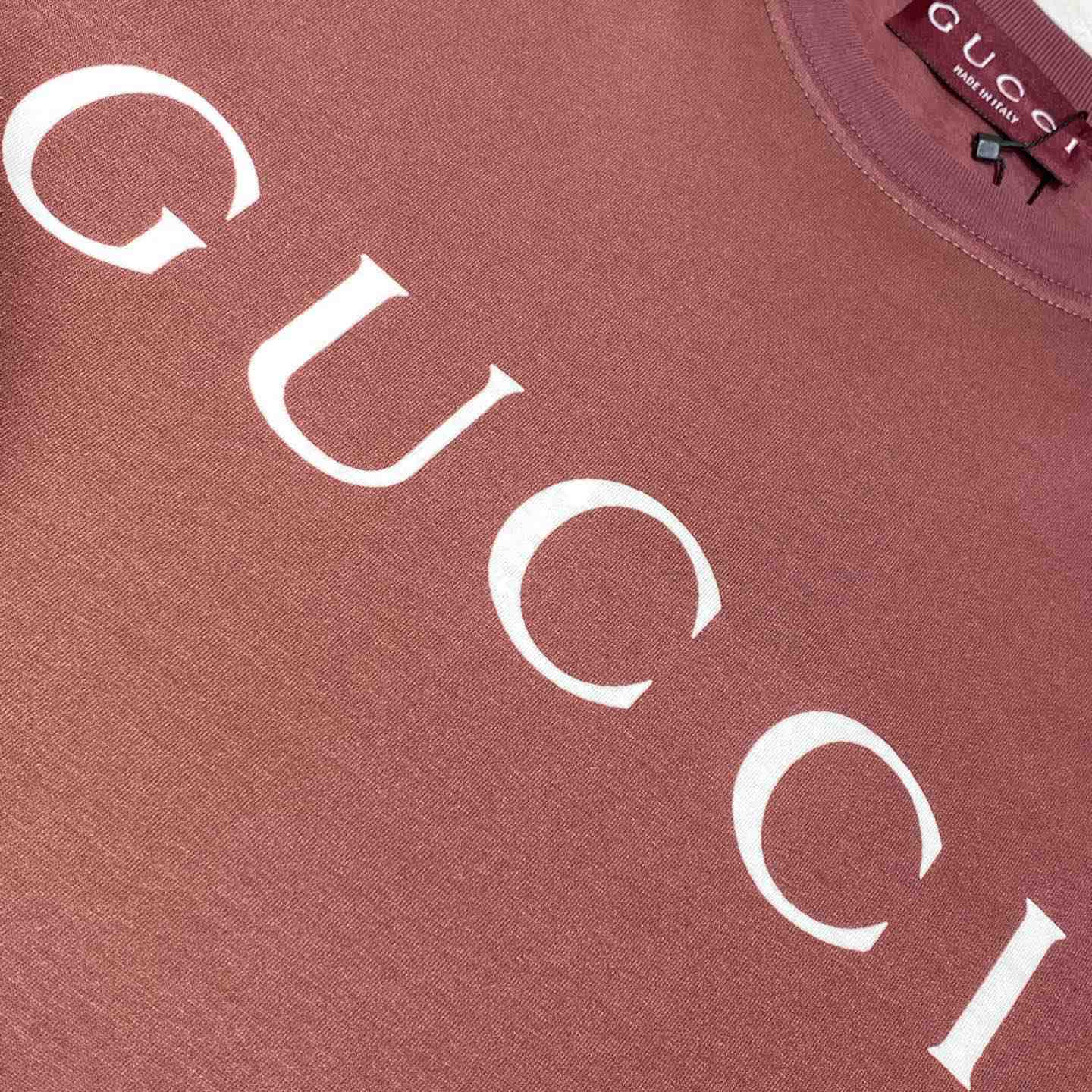 Gucci Cotton Jersey T-shirt With Print - PerfectKickZ