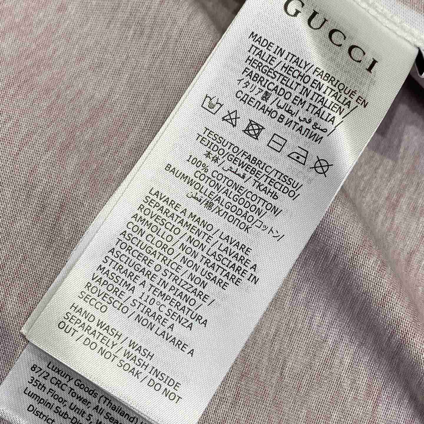 Gucci Cotton Jersey T-shirt With Print - PerfectKickZ