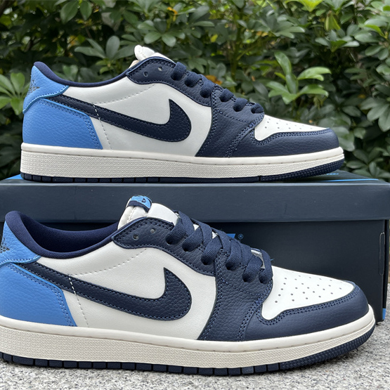 Air Jordan 1 Low “Obsidian” Sneaker   CZ0790-400  - PerfectKickZ